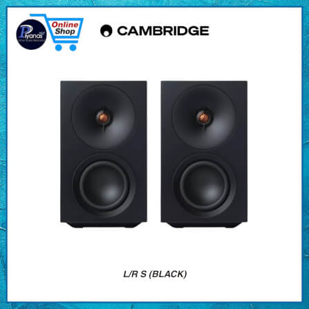 ลำโพงบลูทูธไร้สาย CAMBRIDGE AUDIO : L/R S (BLACK)_2